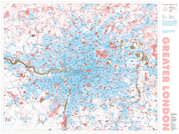 London Flipped - Flat