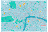 Flat Central London Footways - Map